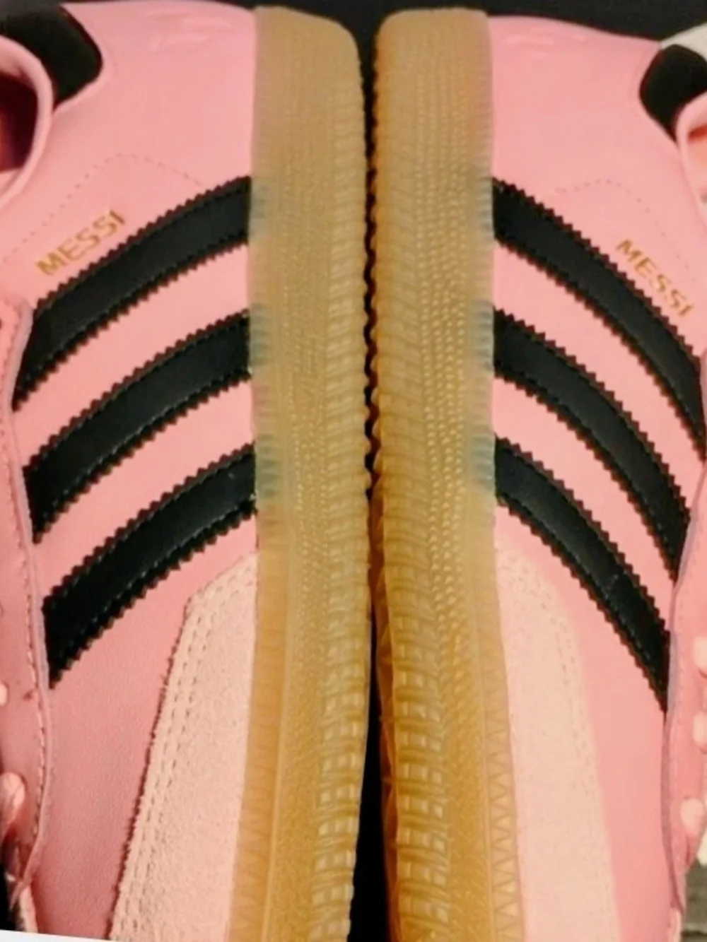 Adidas Samba Messi International Miami Pink Sneakers Men's 8.5 Women's 9.5